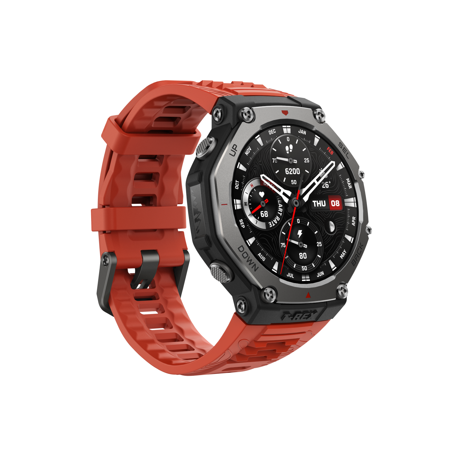 Amazfit T-Rex 3 Lava Red - Obrázek 2