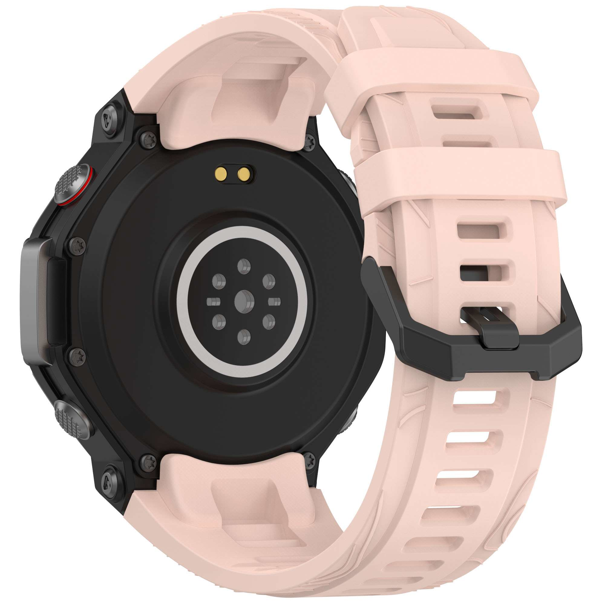 Silikon strap pro Amazfit T-Rex 3 (Světle růžová) - Obrázek 3