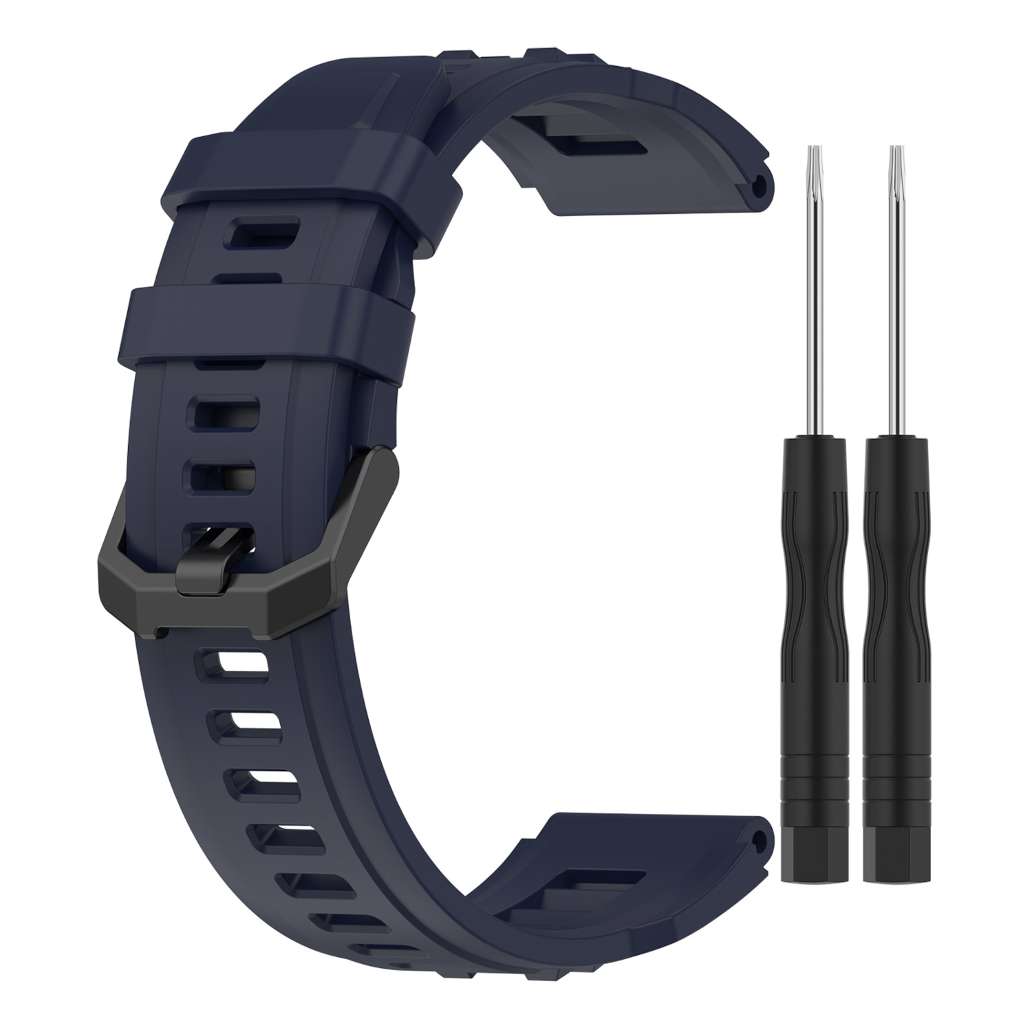 Silikon strap pro Amazfit T-Rex Ultra (Dark Blue) - Obrázek 2
