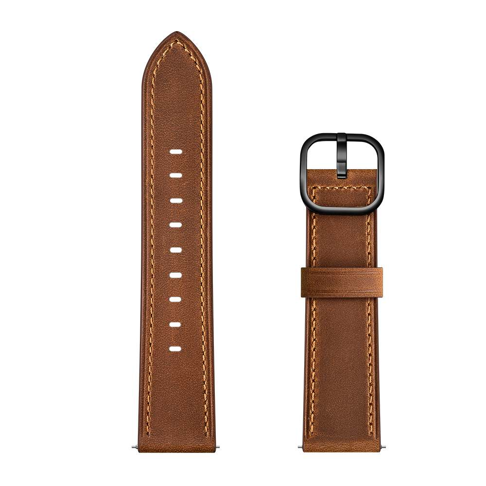 Lenuo originální kožený strap 22 mm (světle hnědá) - Obrázek 2