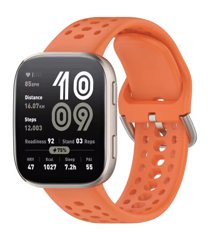 Amazfit Silikonový řemínek 22 mm (oranžová)