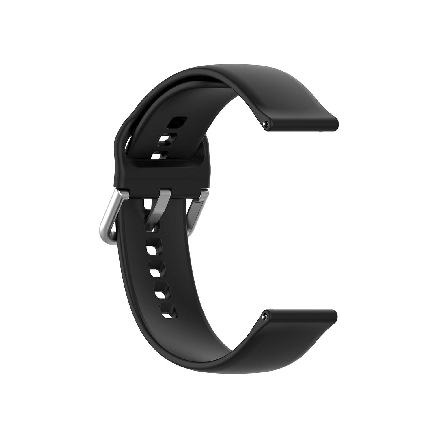 Lenuo univerzální silikon strap 22 mm (černá) - Obrázek 2