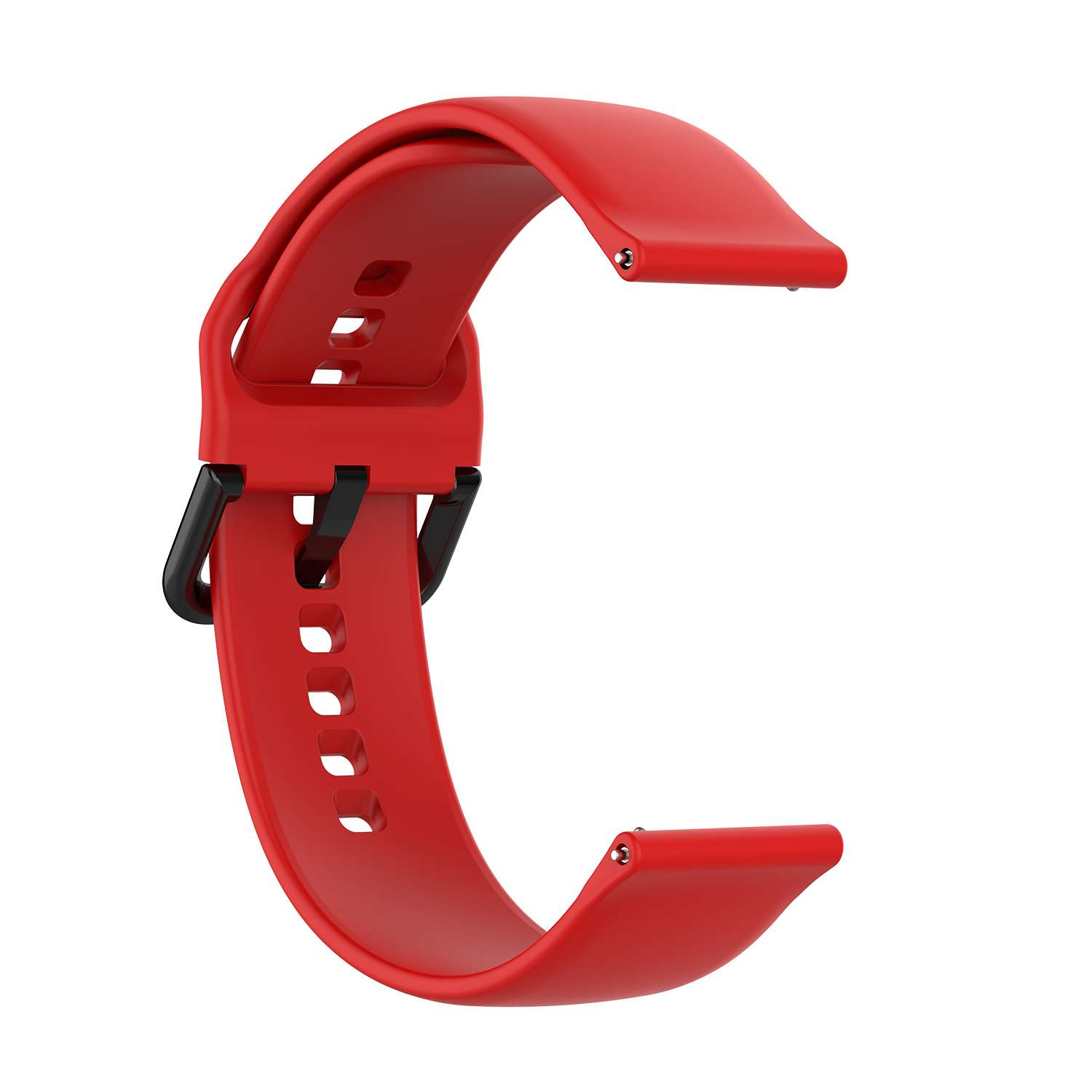 Lenuo univerzální silikon strap 20 mm (červená) - Obrázek 2